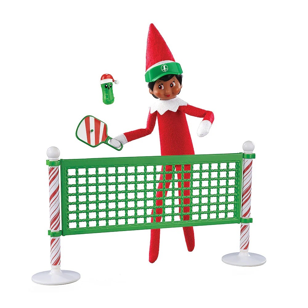 NWT Elf on the Shelf Elf Mates Polar Props Pickleball Play Back Set - Picture 3 of 6